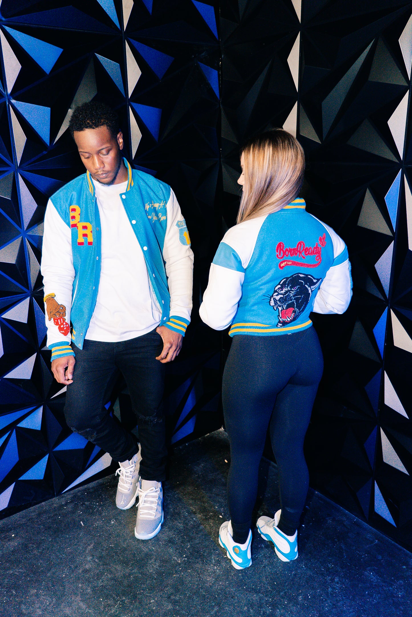 Born Ready Letterman Jacket (Women)