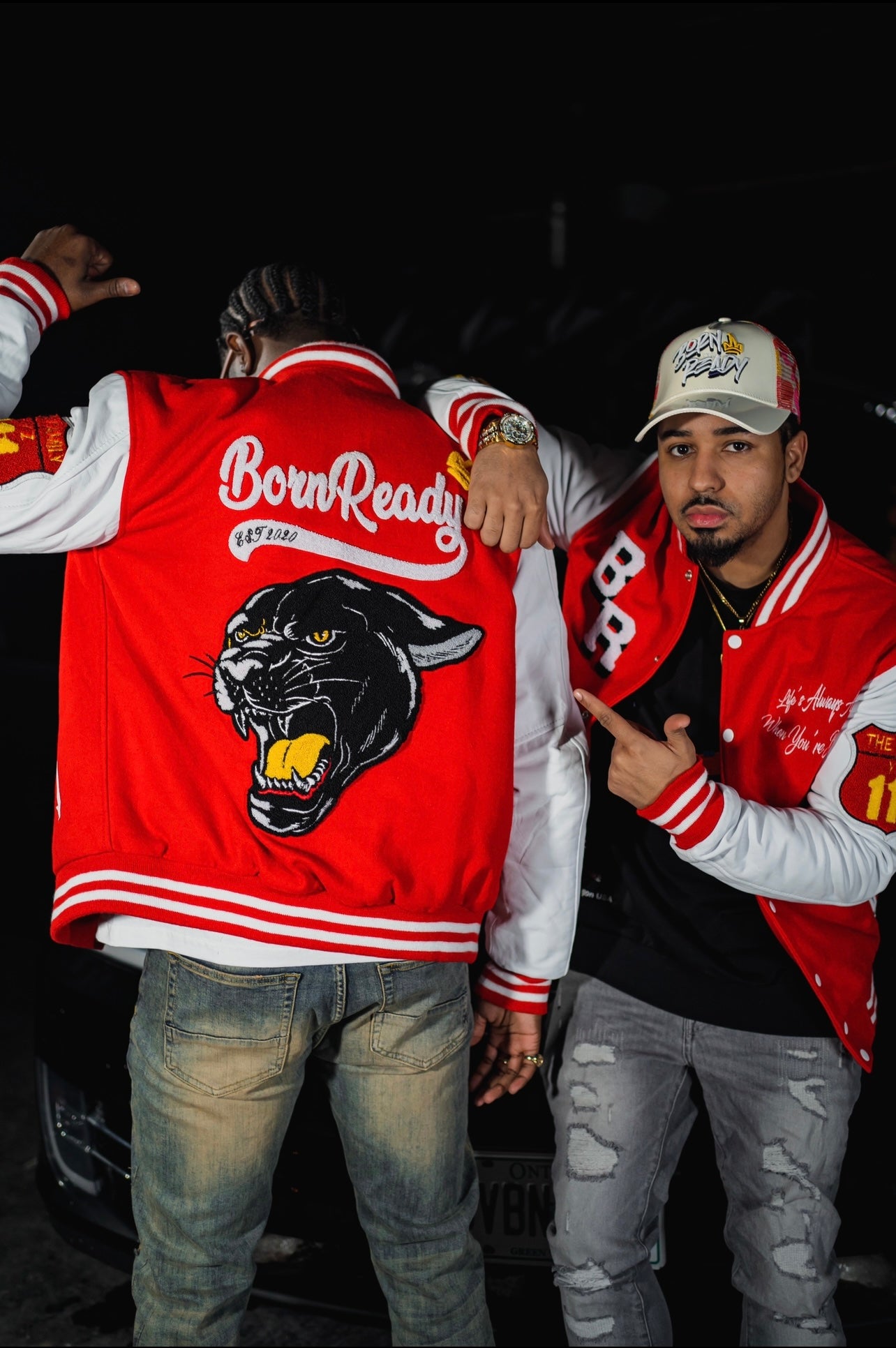 Born Ready Letterman Jacket (Men)